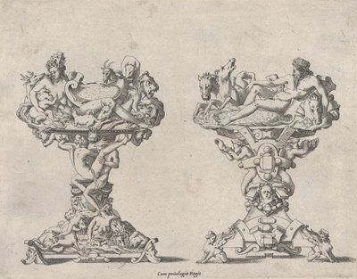 To Saltkældre, 1500-1700-tallet. af Rene Boyvin