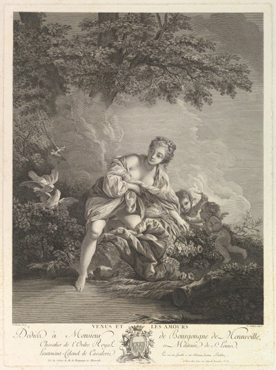 Venus and the Loves Venus and the Loves, 1700-tallet. af Rene Gaillard