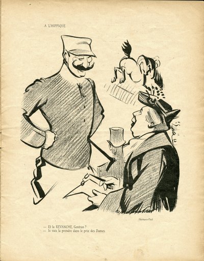 Illustration af Hermann-Paul (1864-1940) i Vildanden af Rene George Hermann Paul