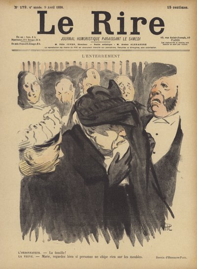 Illustration til Le Rire af Rene George Hermann Paul