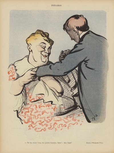 Illustration til Le Rire af Rene George Hermann Paul