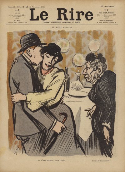Illustration til Le Rire af Rene George Hermann Paul