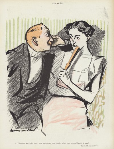 Illustration til Le Rire af Rene George Hermann Paul