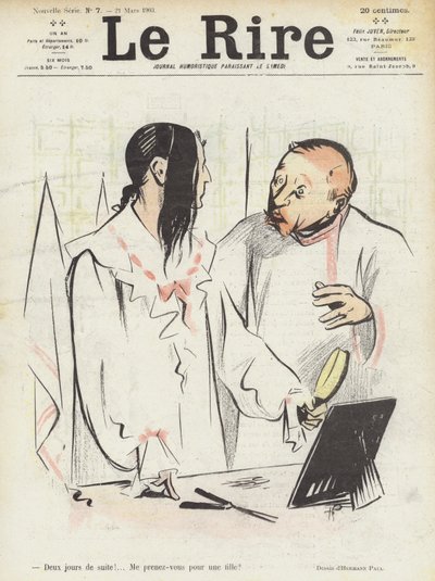 Illustration til Le Rire af Rene George Hermann Paul