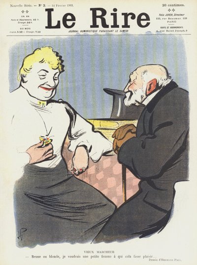 Illustration til Le Rire af Rene George Hermann Paul