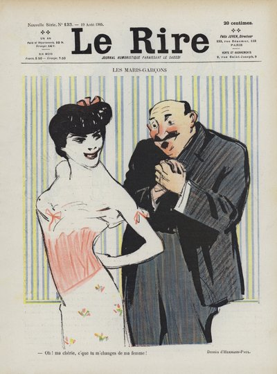 Illustration til Le Rire af Rene George Hermann Paul