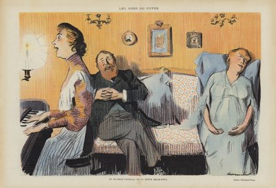 Illustration til Le Rire af Rene George Hermann Paul