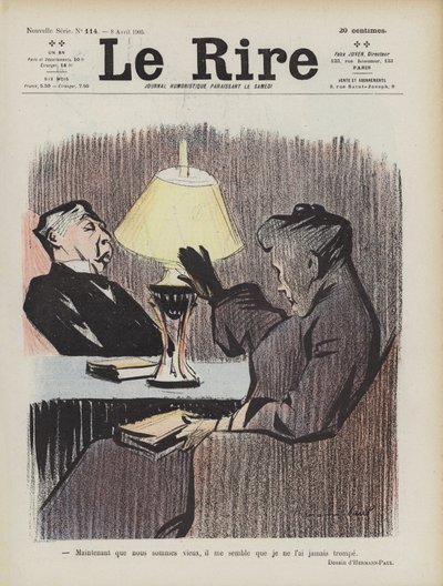 Illustration til Le Rire af Rene George Hermann Paul