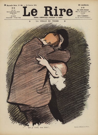 Illustration til Le Rire af Rene George Hermann Paul