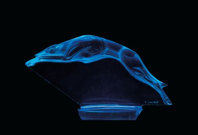 Sjælden Levrier maskot af Rene Jules Lalique