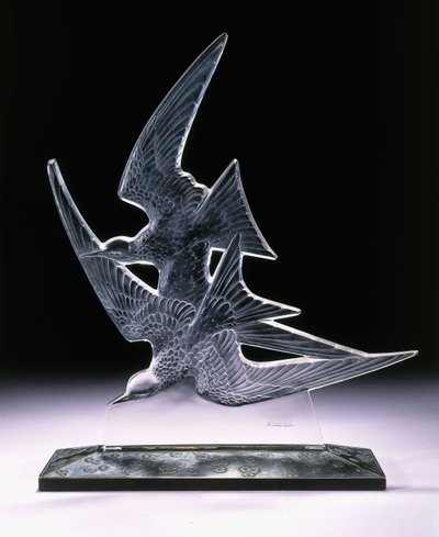 Svaler nr. 1107 af Rene Jules Lalique