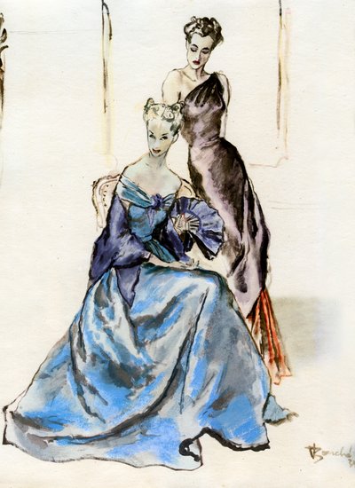 Fransk mode i det 20. århundrede, 1938. af Rene Robert Bouche