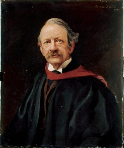 Sir Joseph John Thomson (olie på lærred) af Rene le Brun Comte de L