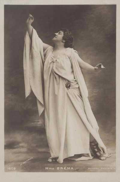 Marie Bremen, engelsk mezzosopransangerinde af Reutlinger Studio