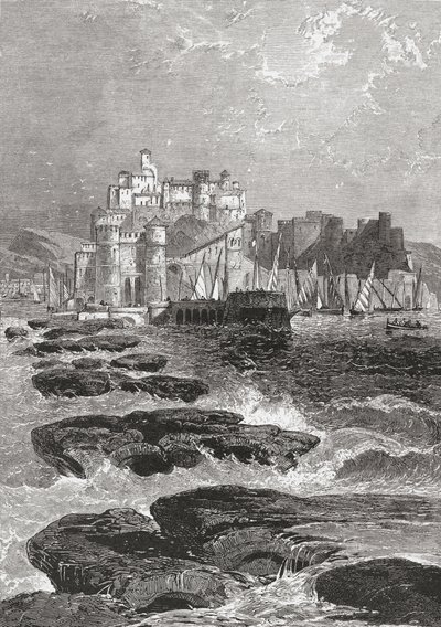 Pozzuoli, Napoli, Syditalien i slutningen af det 19. århundrede. Fra Italian Pictures af Rev. Samuel Manning, udgivet ca. 1890. af Reverend Samuel Manning