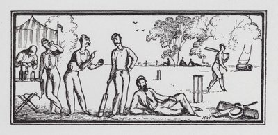 Cricket (litho) af Rex (after) Whistler