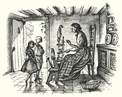 HC Andersen: Hørren (litho) af Rex (after) Whistler