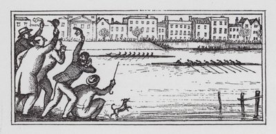 The Boat Race (litho) af Rex (after) Whistler