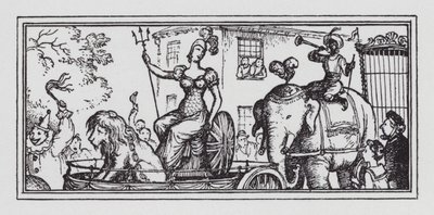 Cirkus (litho) af Rex (after) Whistler