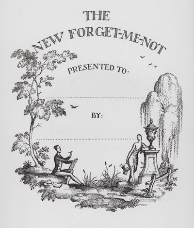 The New Forget-Mig-Not Præsenteret til Af (litho) af Rex (after) Whistler