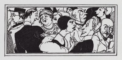 Den private udsigt (litho) af Rex (after) Whistler