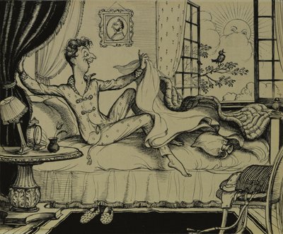 Værd at stå op for!, 1929 af Rex Whistler
