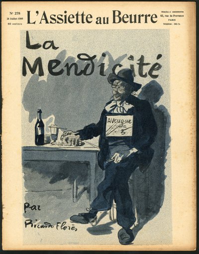 Cover af "" The Butter Plate"", nummer 278, Satirical in Colors af Ricardo Flores