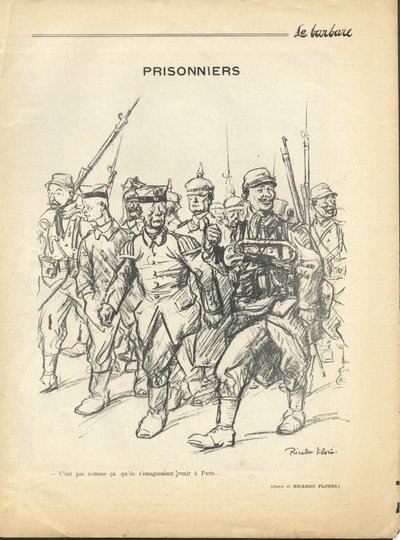 Illustration af Ricardo Flores (1878-1918) i The Barbarian, nr. 4 af Ricardo Flores