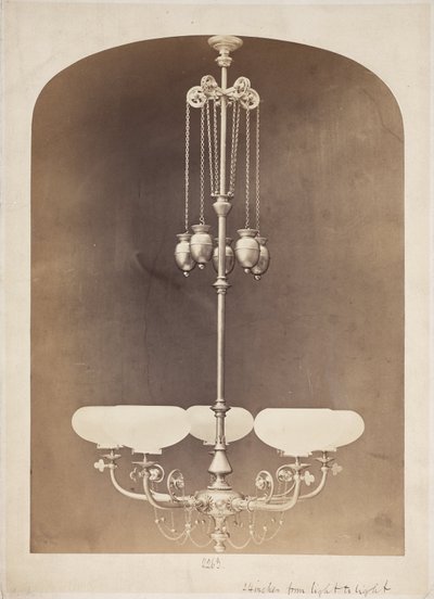 Gasolier, c 1880 af John Pardon