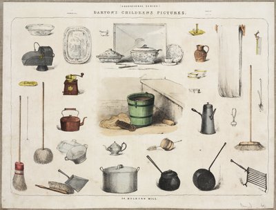 Husholdningsredskaber, ca. 1870-1900 af John Pardon
