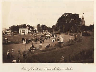 Folk slapper af i Crystal Palace Park, Sydenham af John Pardon