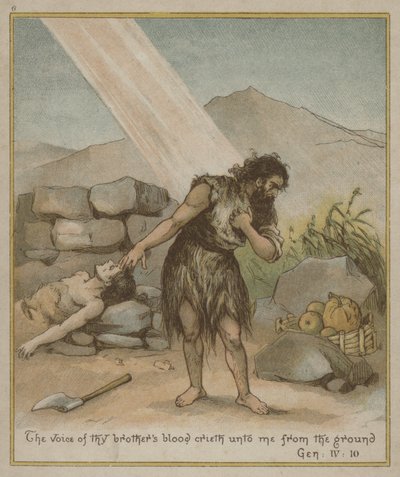 Kain, efter at have dræbt Abel af Richard Andre