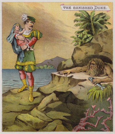 Illustration til The Tempest (chromolitho) af Richard Andre