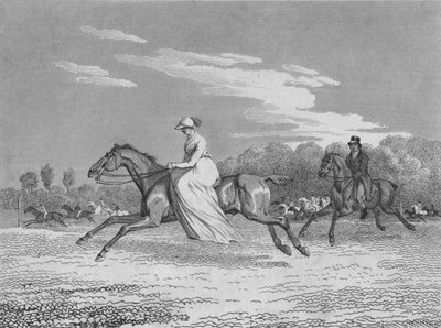 The Lady at Egham Races, c1810 af Richard Barrett Davis