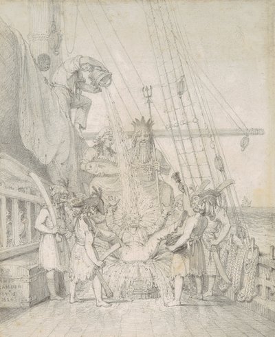 Crossing the Tropic, 15. oktober 1826 af Richard Bridgens