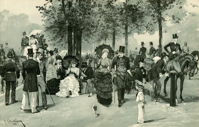 I rækken, Hyde Park af Richard Caton Woodville