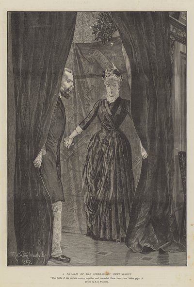 A Phyllis of the Sierras, af Bret Harte af Richard Caton Woodville junior