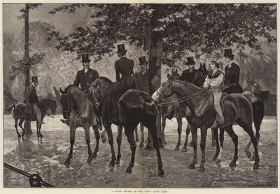 A Sharp Shower in the Row, Hyde Park    154276   da       Dänisch Successfully Translated  Original: Postcards from Paris Translat: Hoved af en dame fra Palmyra, midten af det 2. århundrede e.Kr. (lyserødt kridt) af Richard Caton Woodville junior
