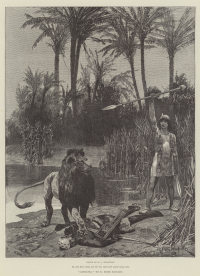 Kleopatra, af H Rider Haggard af Richard Caton Woodville junior