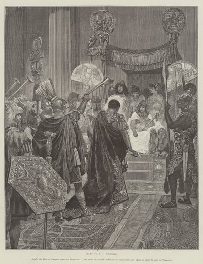 Cleopatra, af H Rider Haggard af Richard Caton Woodville junior