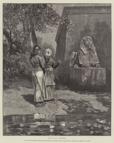 Cleopatra, af H Rider Haggard af Richard Caton Woodville junior