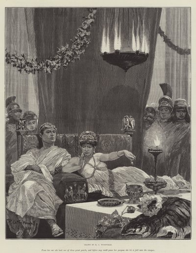 Kleopatra, af H Rider Haggard af Richard Caton Woodville junior