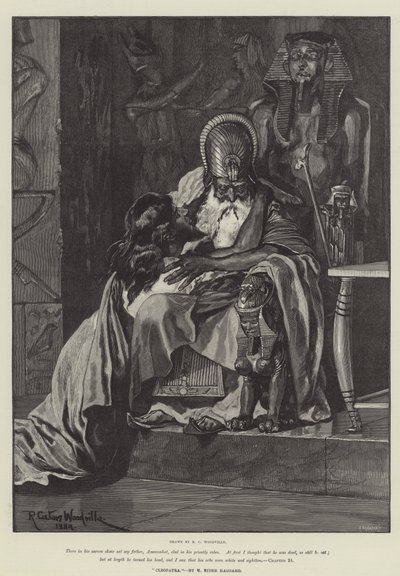Cleopatra, af H Rider Haggard af Richard Caton Woodville junior
