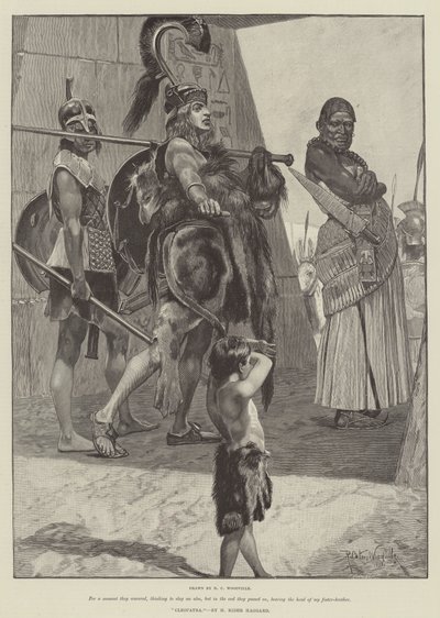 Cleopatra, af H Rider Haggard af Richard Caton Woodville junior
