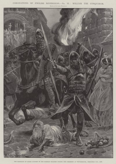 Kroninger af engelske herskere, Vilhelm Erobreren af Richard Caton Woodville junior