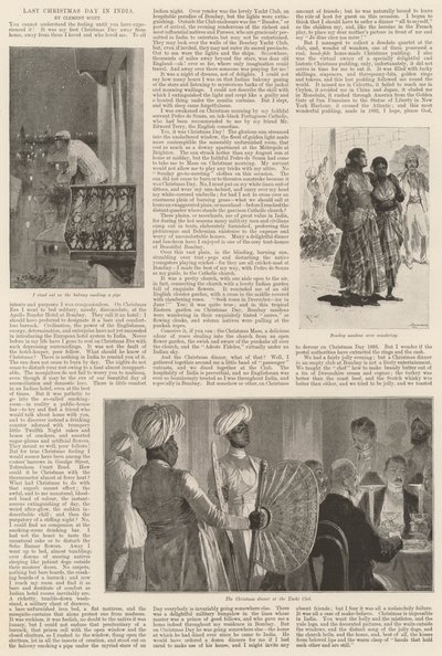 Sidste juledag i Indien af Richard Caton Woodville junior