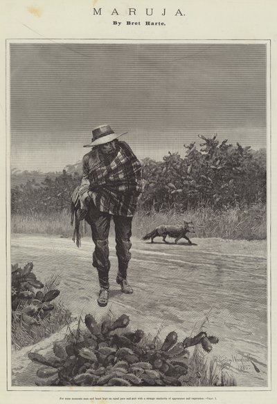 Maruja, af Bret Harte af Richard Caton Woodville junior