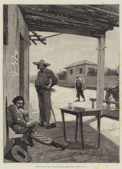 Maruja, af Bret Harte af Richard Caton Woodville junior
