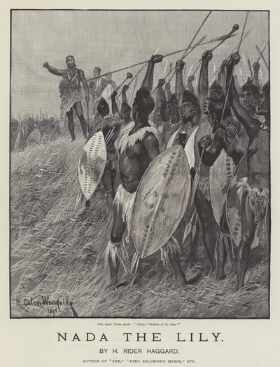 Liljen Nada, af H Rider Haggard af Richard Caton Woodville junior