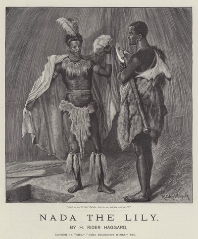 Liljen Nada, af H Rider Haggard af Richard Caton Woodville junior